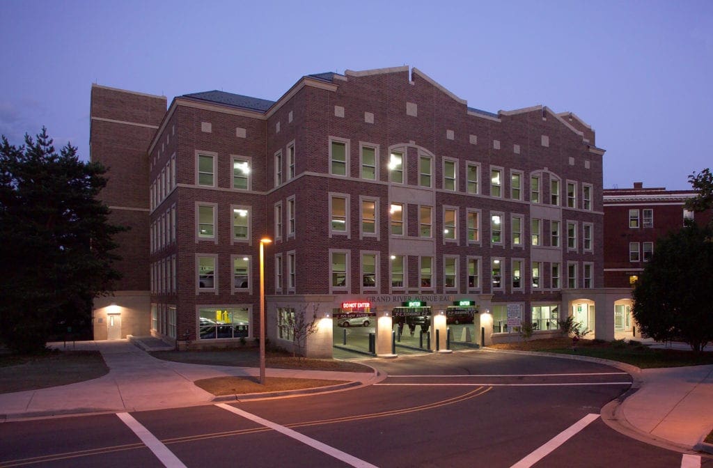 Michigan State University Parking Ramp 6 (Grand Avenue) WGI