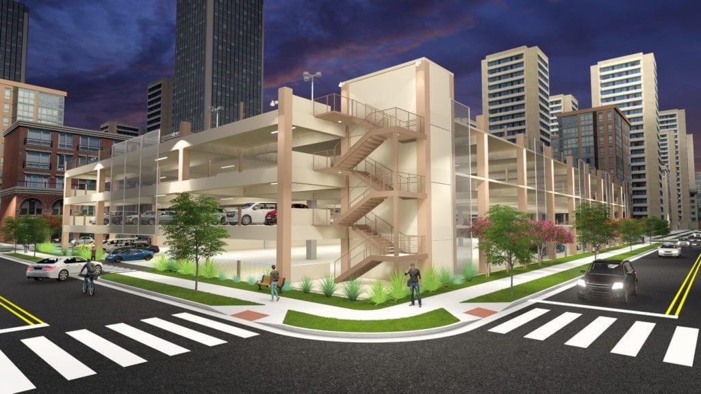 Parking Garage Rendering 1