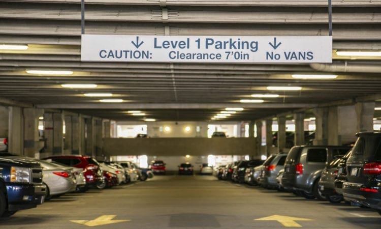 Campus at legacy parking deck