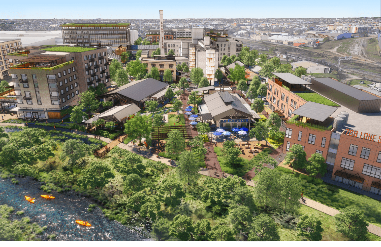 Former Lone Star Brewery to Transform Into San Antonio's Newest "All