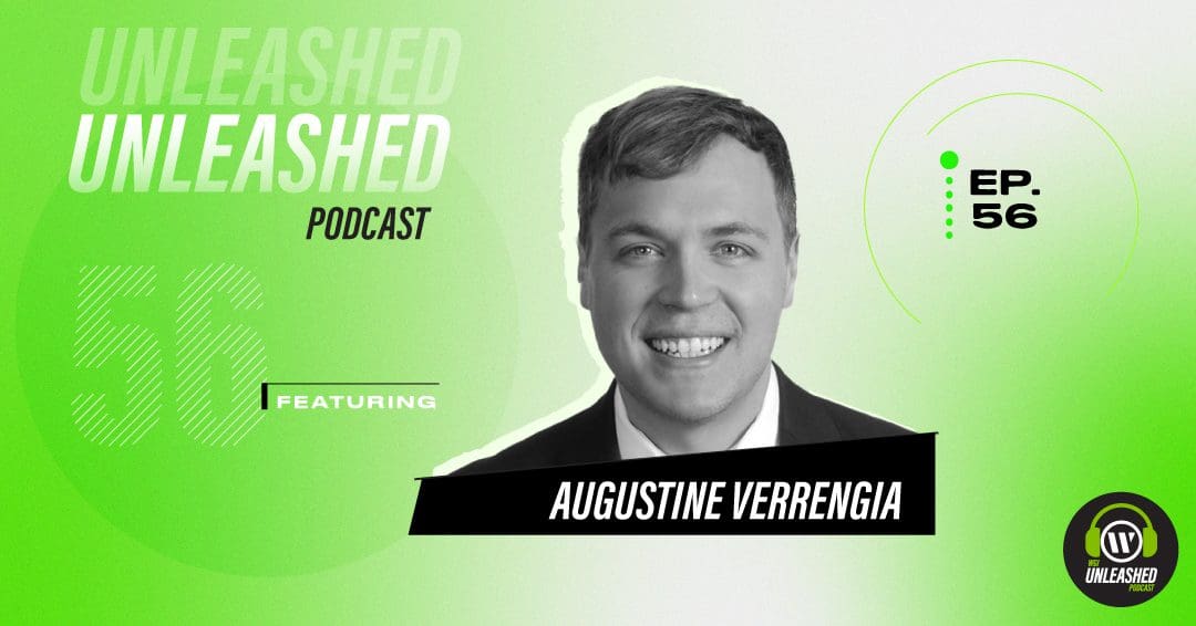 Augustine Verrengia Podcast Graphic