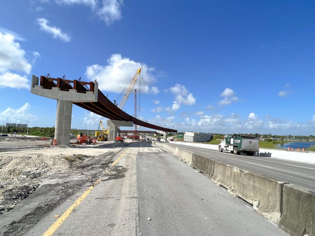 Bridge under construction HEFT