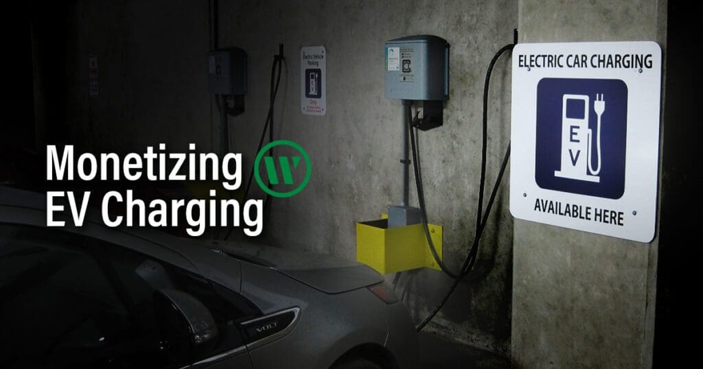 Monetizing EV charging