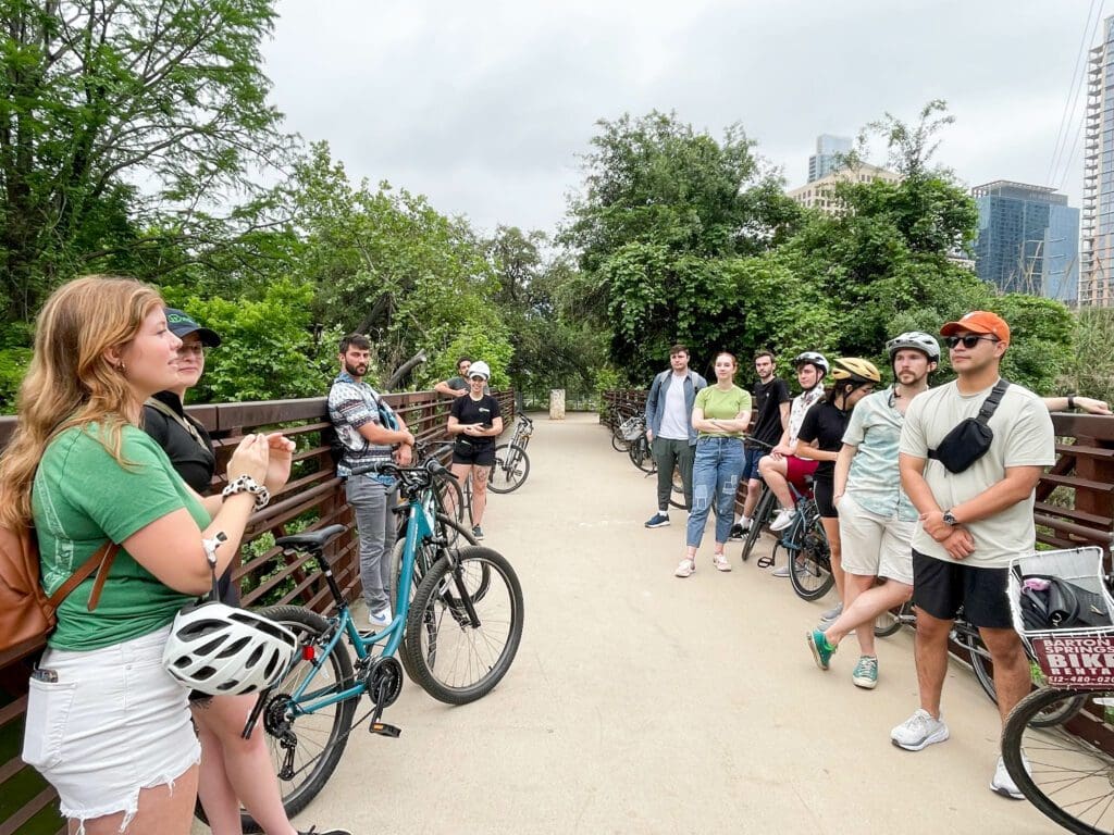 WGI Austin Bike Tour 2023 - Waller Creek - The Confluence