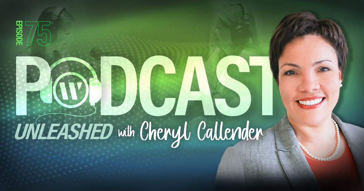 WGI Unleashed podcast, episode 75, Cheryl Callender