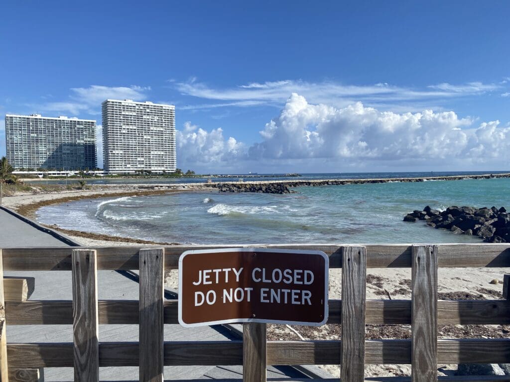 jetty closed