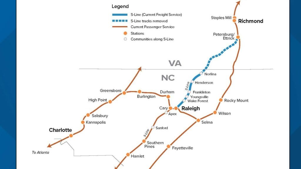 NC rail grant