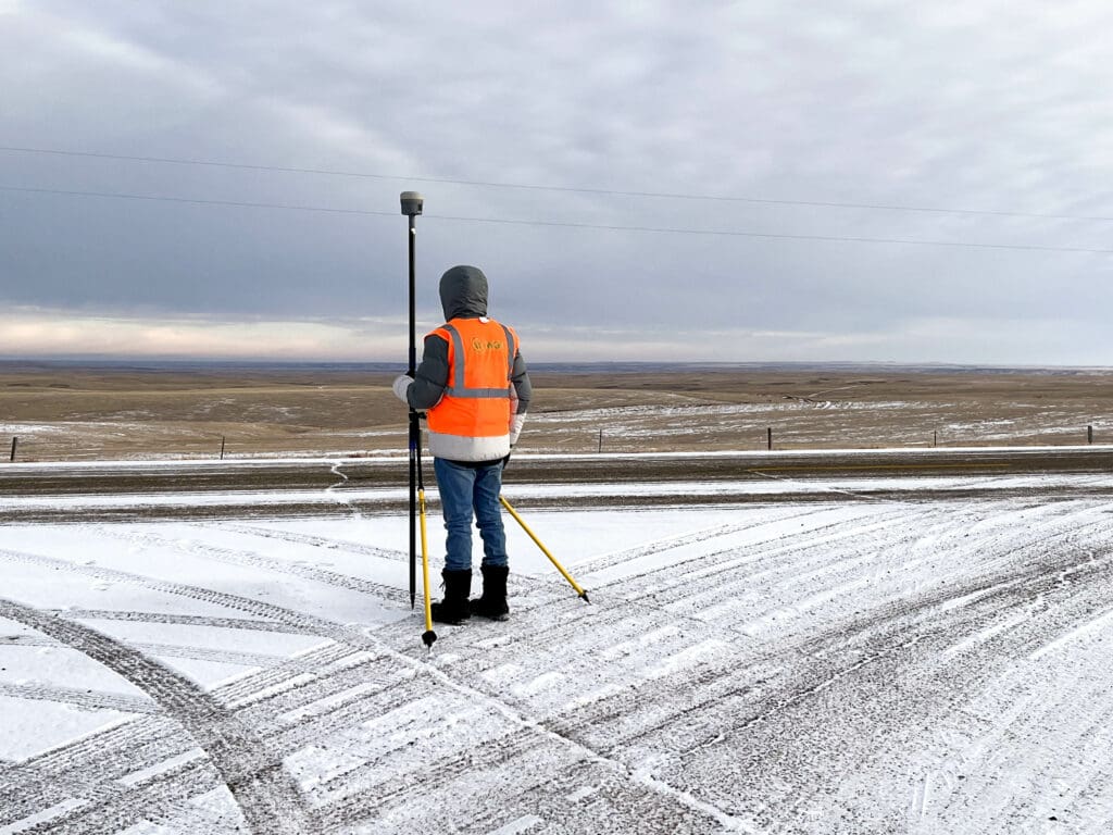 using scanner in the snow
