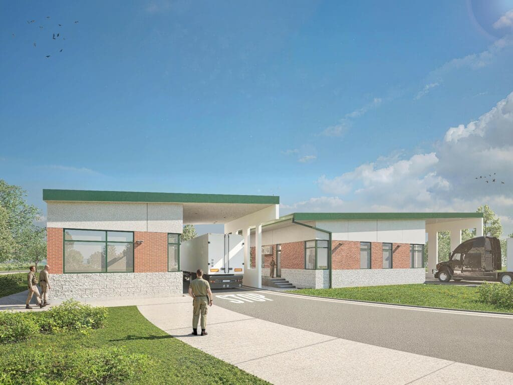 rendering of project