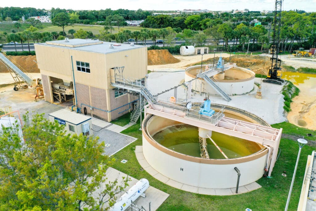 wastewater treatment plant