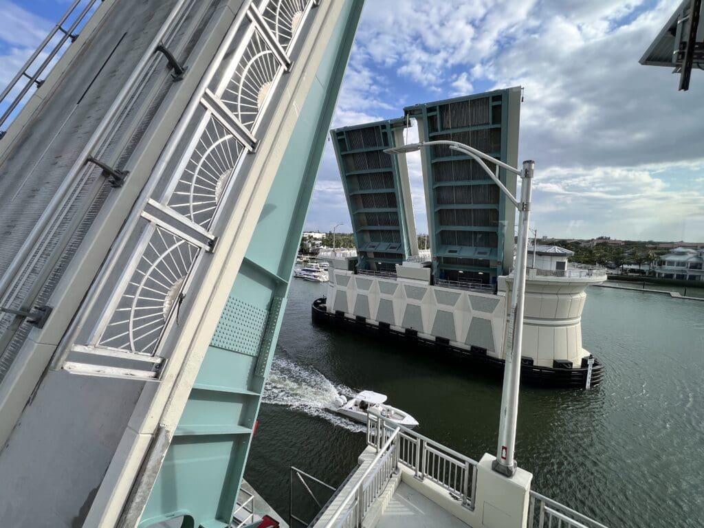 bridge opening