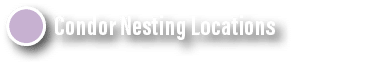 Condor Nesting Locations