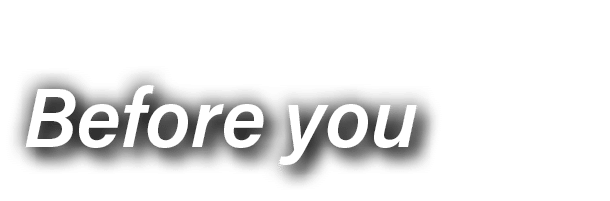 Before you